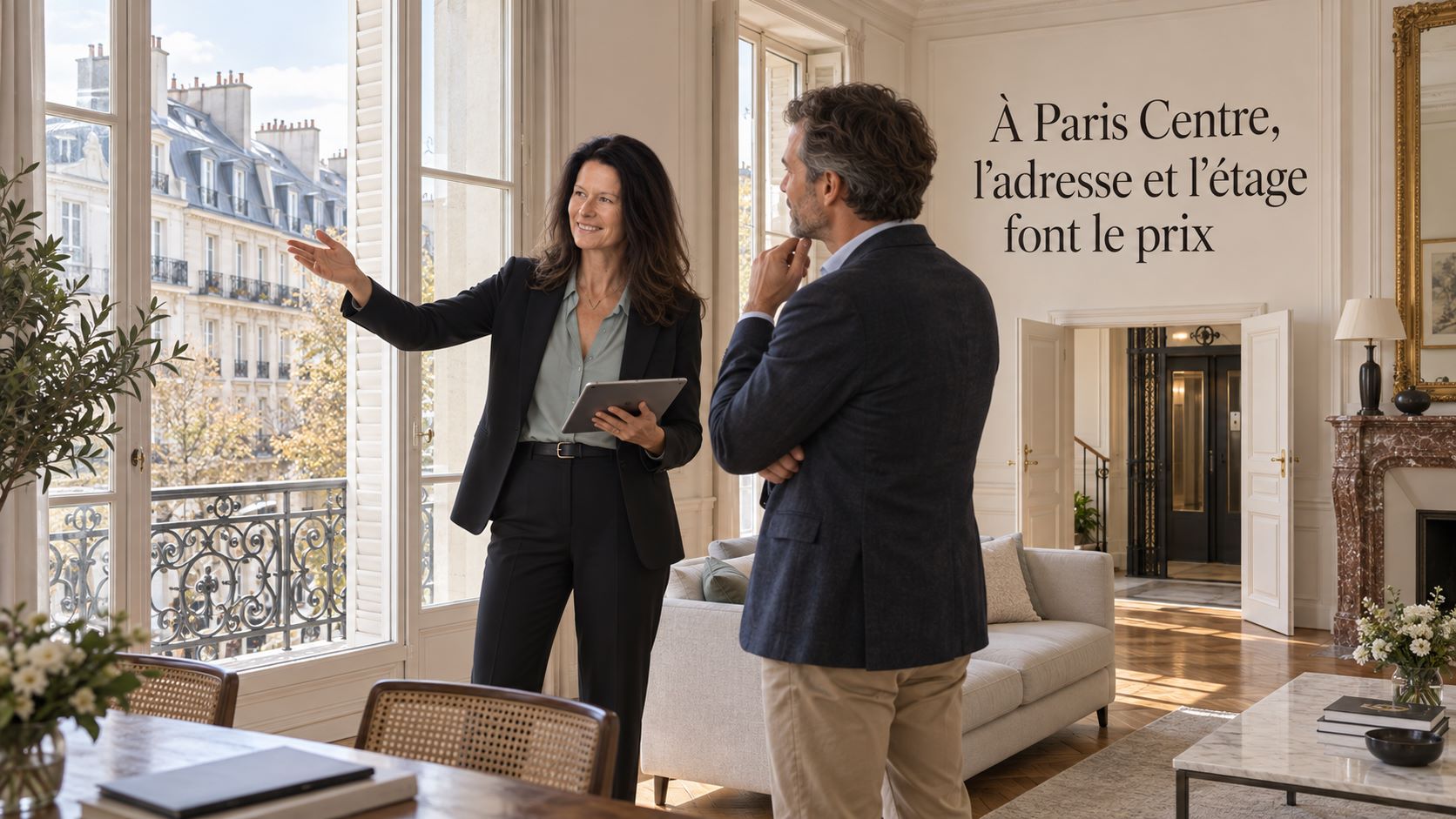 Estimer son appartement à Paris Centre : l'adresse et l'étage font le prix